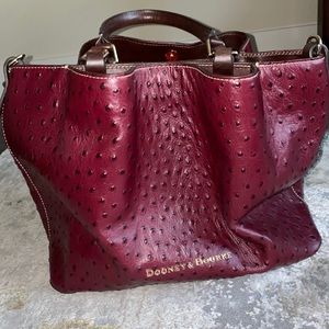 Dooney and Bourke Ostrich Barlow Bag